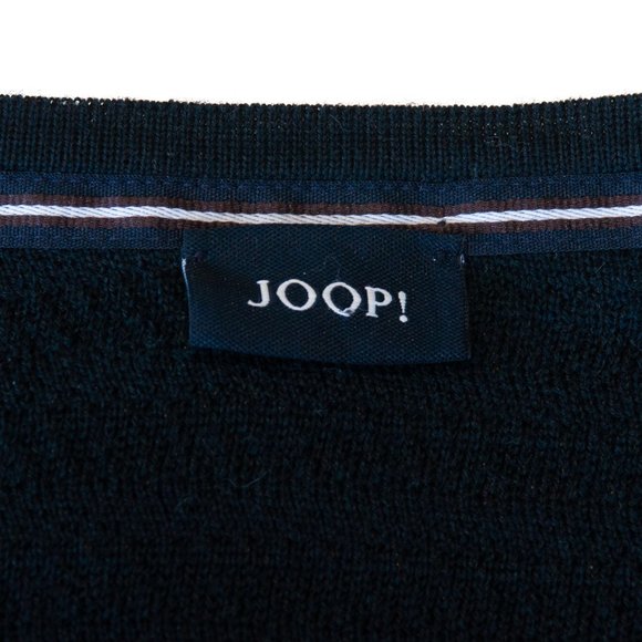 Joop! Deep Navy Blue JK-18 Nathan V-Neck Sweater - Picture 3 of 10